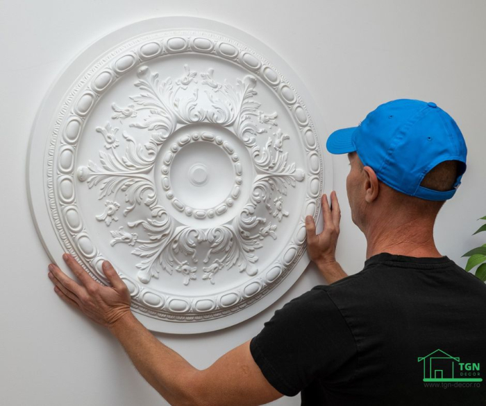 Rozeta din poliuretan, Grand Decor, R 124 , diametru =72cm [7]