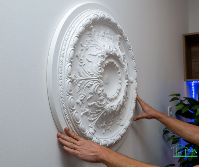 Rozeta din poliuretan, Grand Decor, R 124 , diametru =72cm [10]