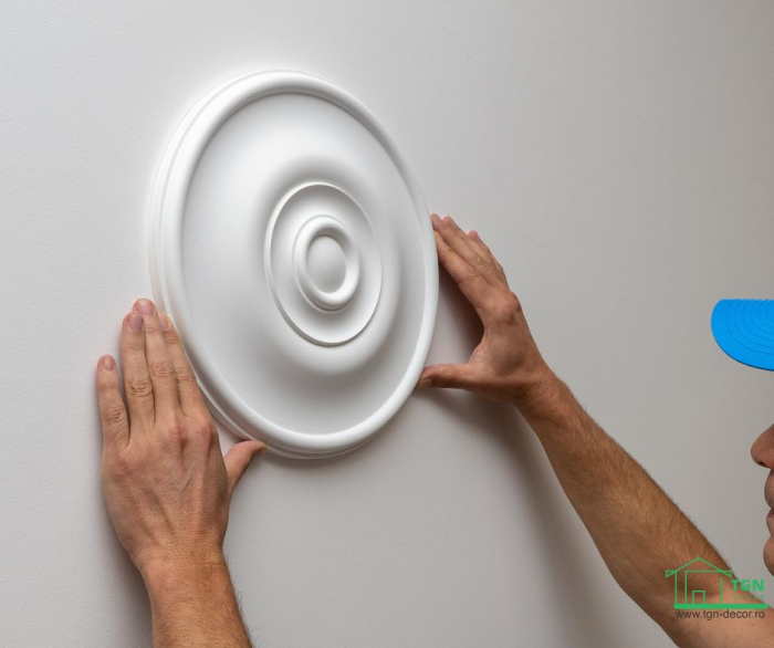 Rozeta din poliuretan, Grand Decor, R 128 , diametru =30cm [5]