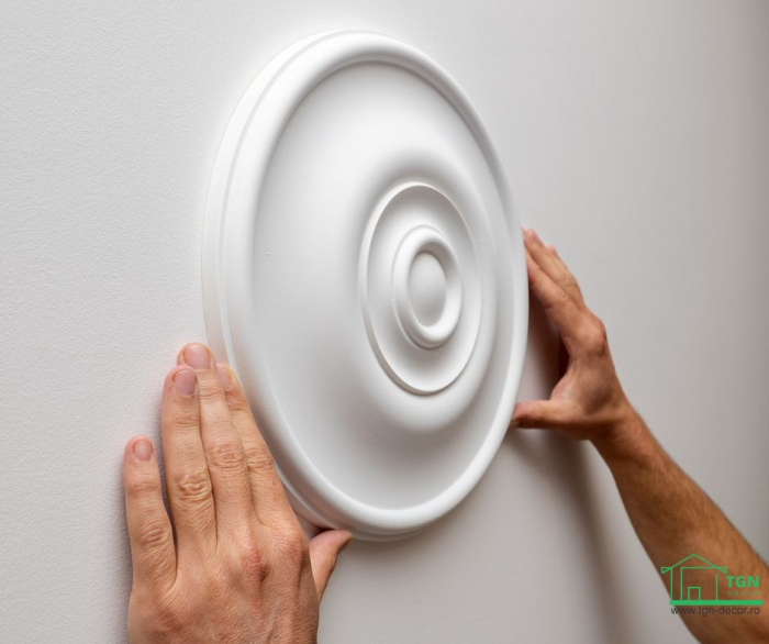 Rozeta din poliuretan, Grand Decor, R 128 , diametru =30cm [7]