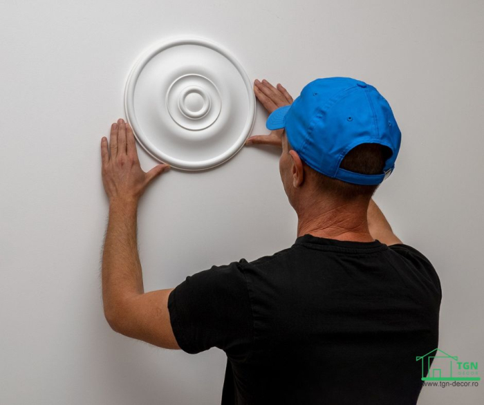 Rozeta din poliuretan, Grand Decor, R 128 , diametru =30cm [6]