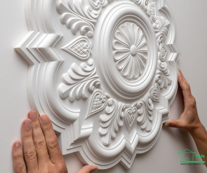 Rozeta din poliuretan, Grand Decor, R 145 , diametru =52.5cm [8]