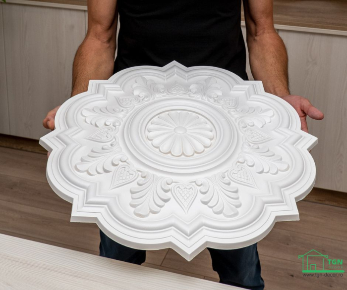 Rozeta din poliuretan, Grand Decor, R 145 , diametru =52.5cm [3]