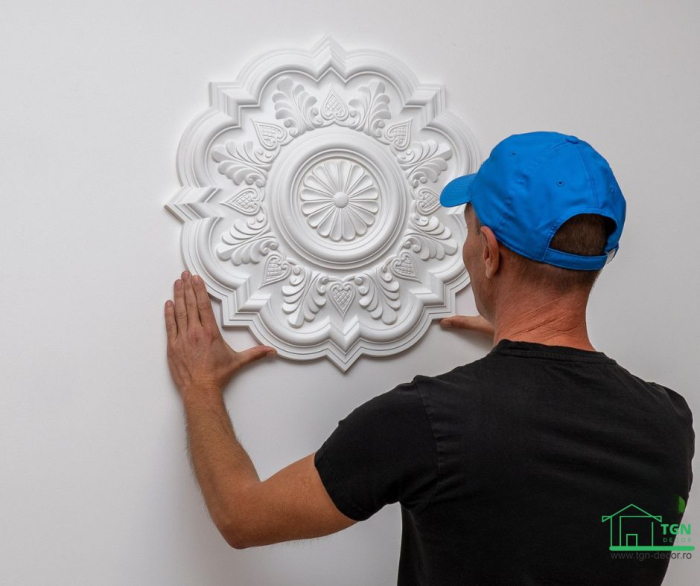 Rozeta din poliuretan, Grand Decor, R 145 , diametru =52.5cm [7]