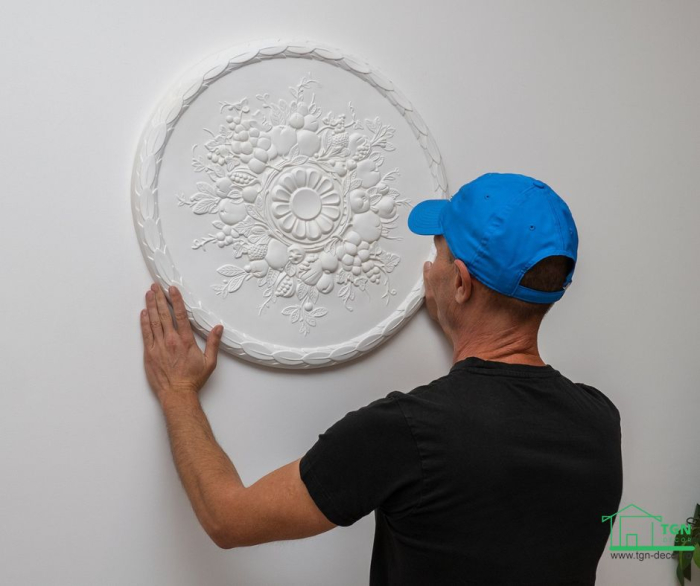 Rozeta din poliuretan, Grand Decor, R 148 , diametru =57.5cm [4]