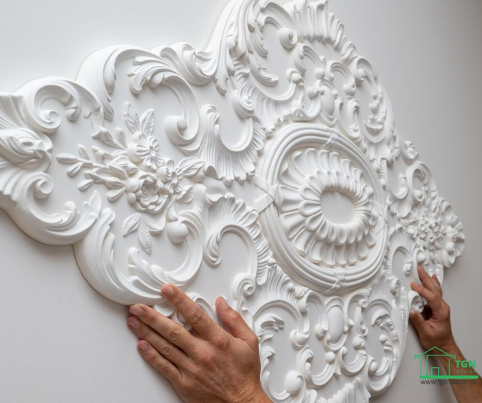 Rozeta din poliuretan, Grand Decor, R 161 , 108cmx73cm [6]