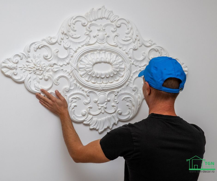 Rozeta din poliuretan, Grand Decor, R 161 , 108cmx73cm [4]