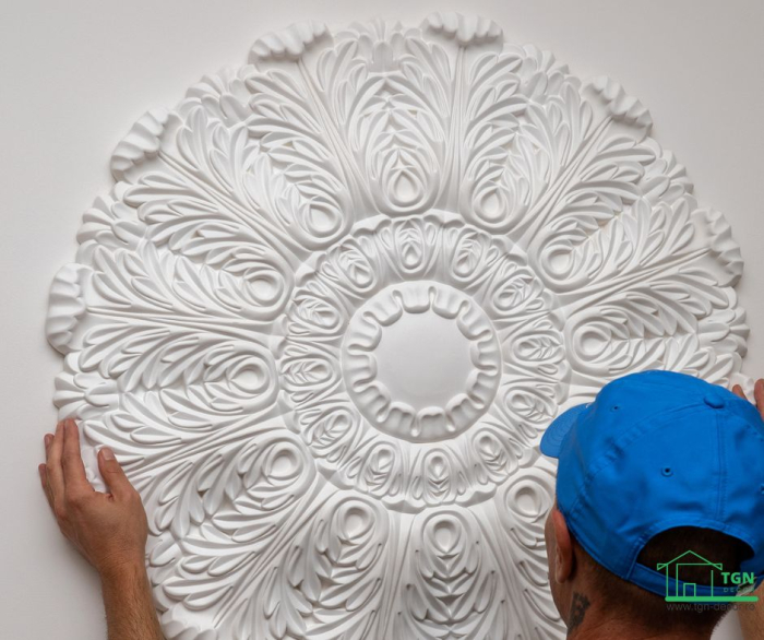 Rozeta din poliuretan, Grand Decor, R 185 , diametru =80cm [5]