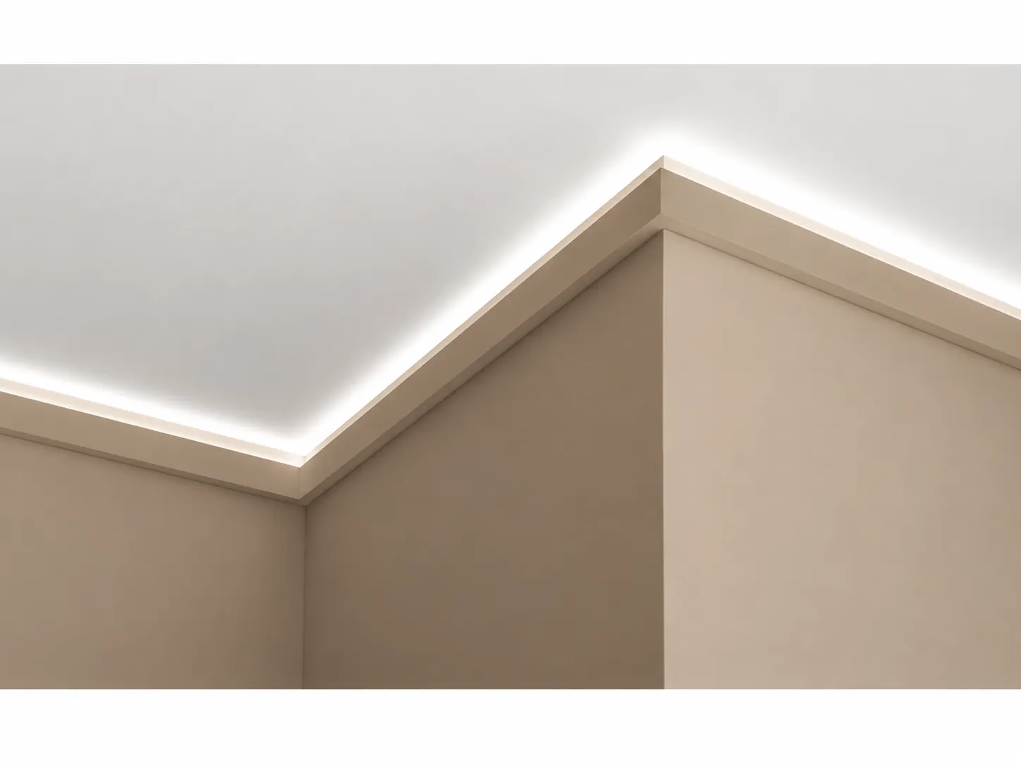 Scafa LED tavan din poliuretan brau 6.2 x 2.5 cm - KF501 [4]