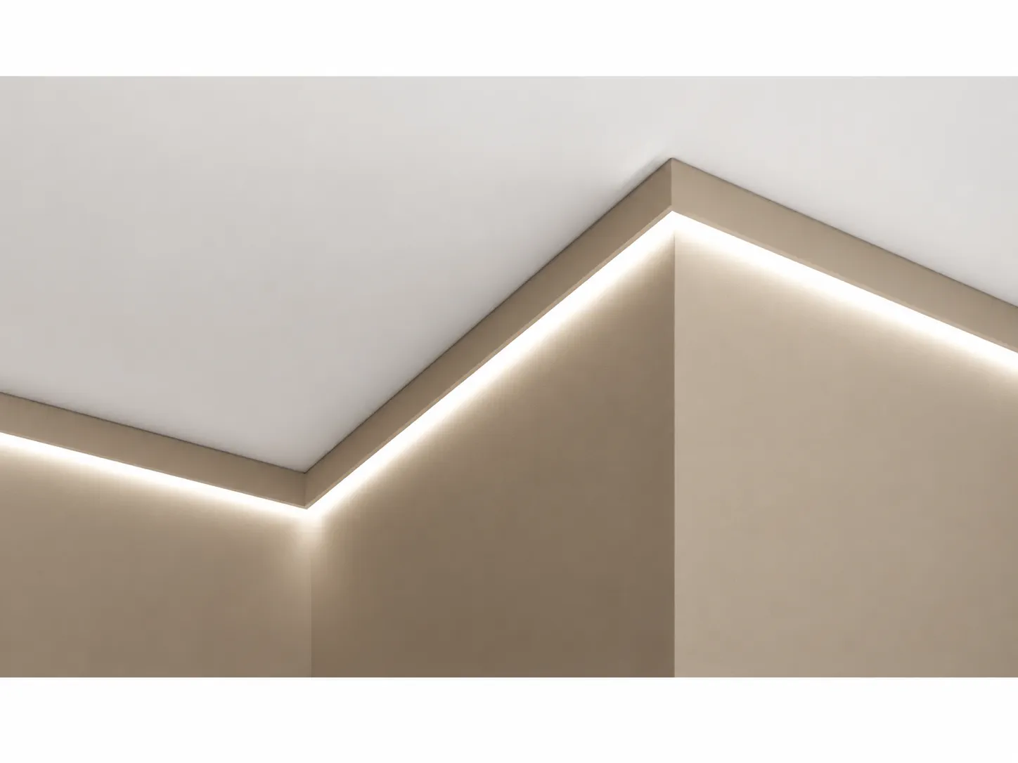 Scafa LED tavan din poliuretan brau 6.2 x 2.5 cm - KF501 [3]