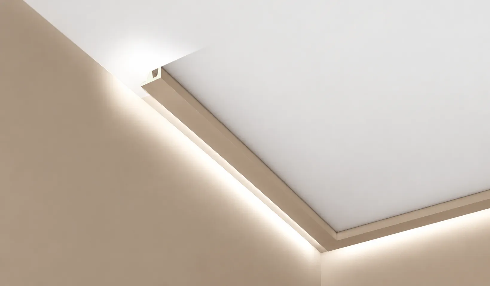 Scafa LED tavan din poliuretan brau 6.2 x 2.5 cm - KF501 [5]