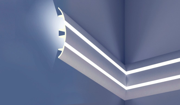 Scafa luminoasa - brau din poliuretan,Tesori F, KF502, 7.5cmx3.6cmx200cm [7]