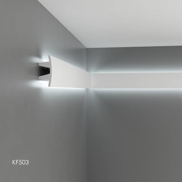 Scafa luminoasa - brau din poliuretan,Tesori F, KF503, 10cmx4.5cmx200cm [7]