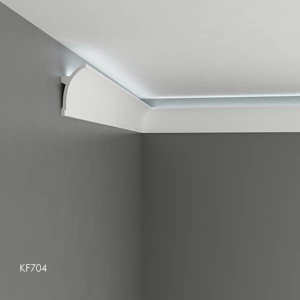 Scafa luminoasa - cornisa din poliuretan,Tesori F, KF704, 10cmx5cmx200cm [5]