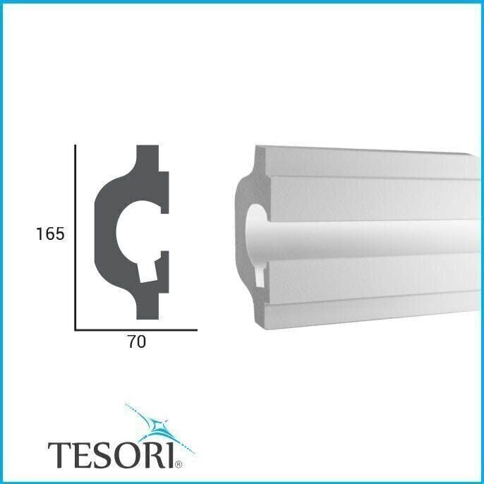 Scafa luminoasa - Tesori D, incastrata in tavan KD 119  16.5cm x7cm x115cm [2]