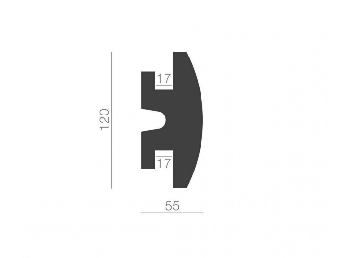 Scafa luminoasa - Tesori D, KD306, 12cm x5.5cm x115cm [3]