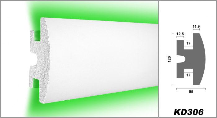 Scafa luminoasa - Tesori D, KD306, 12cm x5.5cm x115cm [5]