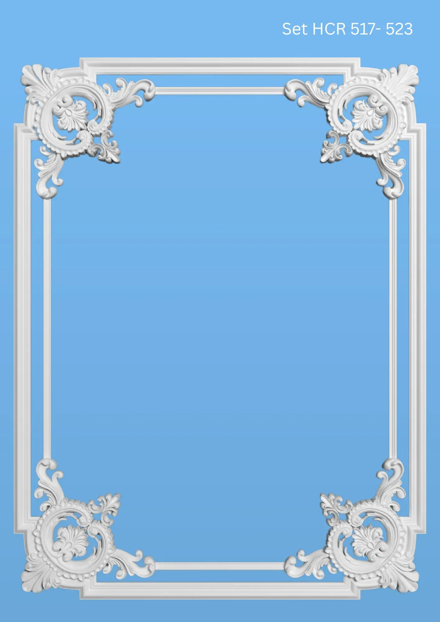 Set chenar decorativ perete - model HCR 517/523 [2]