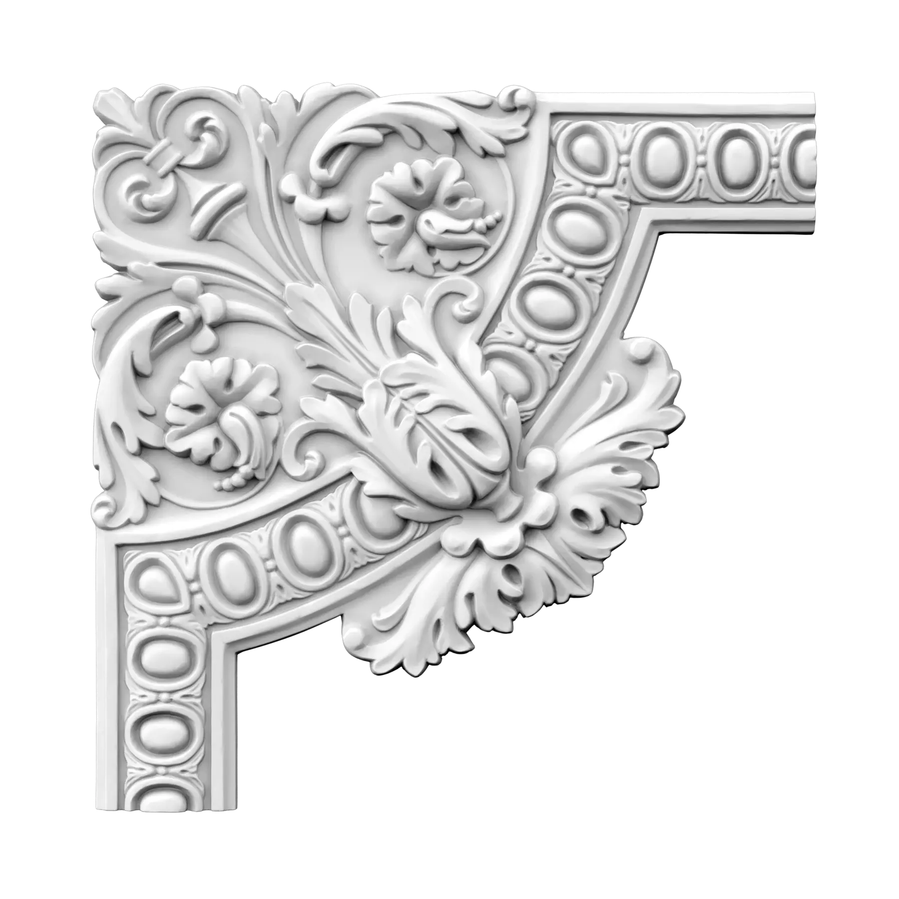 Set chenar decorativ perete poliuretan premium - model CR702A [5]