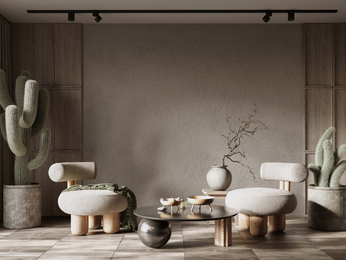 Tapet decorativ pentru vopsit - model WL-018 [4]