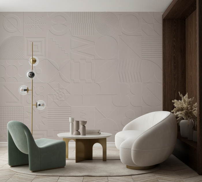 Tapet decorativ pentru vopsit - model WL-022 [4]