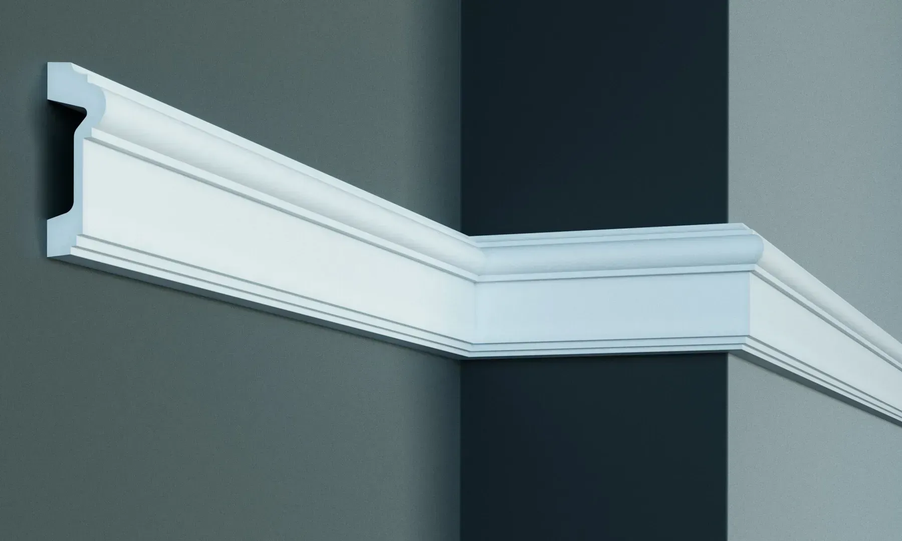 Brauri si coltare din poliuretan - Brau din poliuretan, Grand Decor CR 844, 9.4cmx3.3cmx200cm