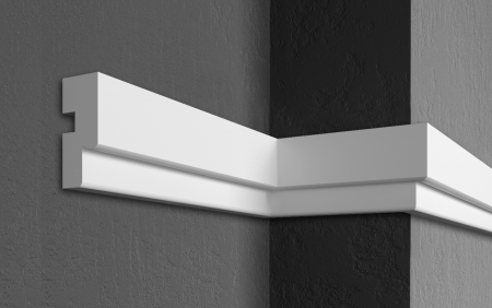 Brâuri pentru exterior (fațade) - Brâu pentru exterior, MC 101, 6cm x 2.5cm x 200cm