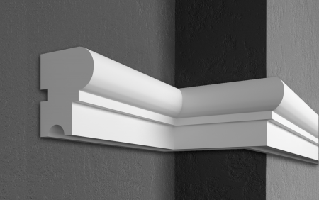 Brâuri pentru exterior (fațade) - Brâu pentru exterior, MC 102, 7.5cm x 6cm x 200cm