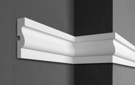 Brâuri pentru exterior (fațade) - Brâu pentru exterior, MC 107, 10cm x 2.5cm x 200cm