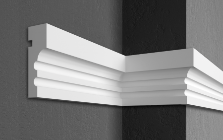 Brâuri pentru exterior (fațade) - Brâu pentru exterior, MC 116, 12cm x 4cm x 200cm
