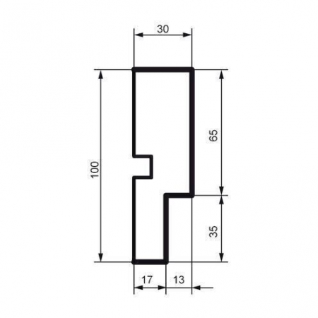 Brâu pentru exterior, MC 150, 10cm x 3cm x 200cm [1]
