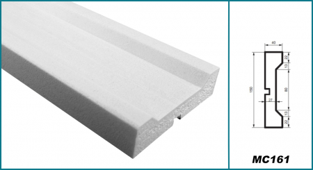 Brâu pentru exterior, MC 161, 15cm x 4cm x 200cm [4]