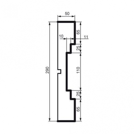 Brâu pentru exterior, MC 170, 29cm x 5 cm x 200cm [4]