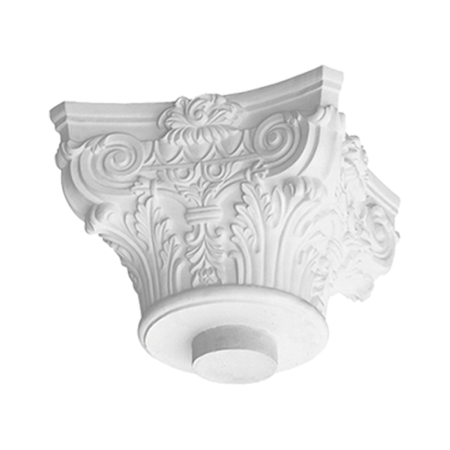 Coloane din poliuretan - Capitel semicoloană poliuretan L324.