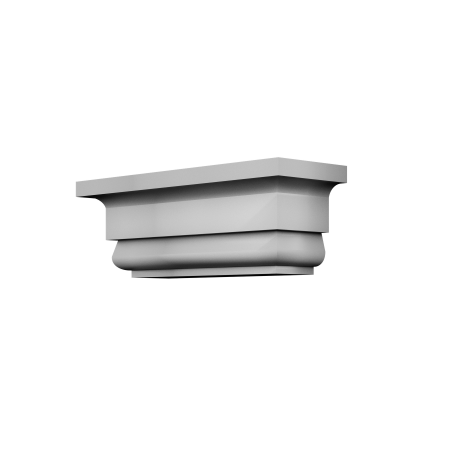 Capitel pilastru, PC 107, 38cm x 13cm x 11.2cm [3]