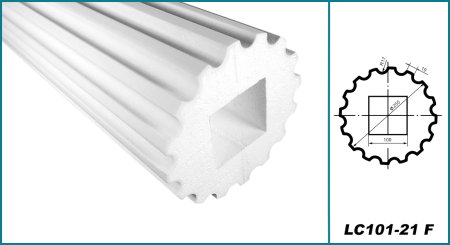 Coloana pentru exterior, LC 101-21F, diametru 25.5cm [3]