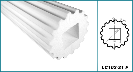 Coloana pentru exterior, LC 102-21F, diametru 30.5cm [2]