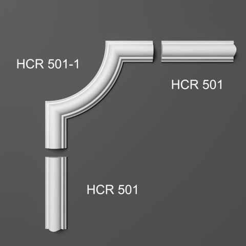 Coltar pentru brau decorativ, din HDP, HCR 501-1, 15.4cmx15.4cm [1]