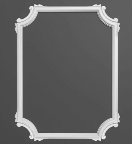 Coltar pentru brau decorativ, din HDP, HCR 516-2, 18cmx18cm [2]