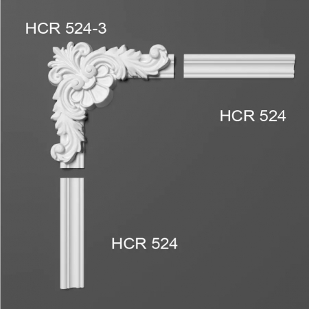Coltar pentru brau decorativ, din HDP, HCR 524-3, 26.8cmx26.8cm [1]