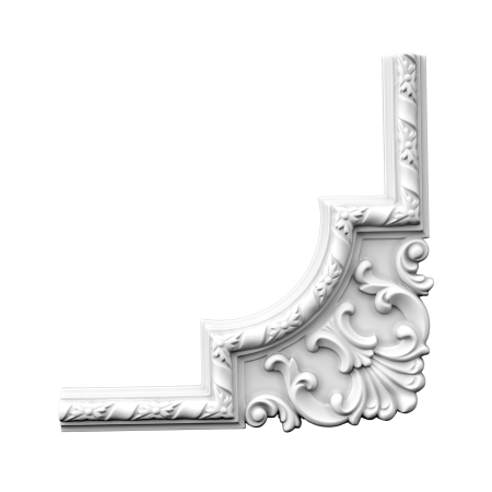 Brauri si coltare din poliuretan - Coltar pentru brau, Grand Decor CR 710C, 33cmx33cm