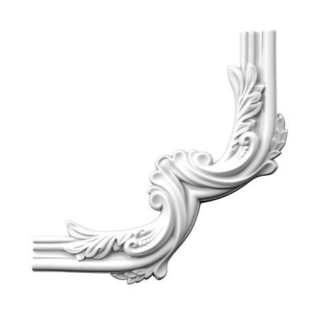 Brauri si coltare din poliuretan - Coltar pentru brau, Grand Decor CR 818B, 30cmx30cm