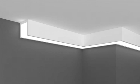 Cornisa decorativa din HDP, KH 901 2.7cmx2.8cmx200cm [6]