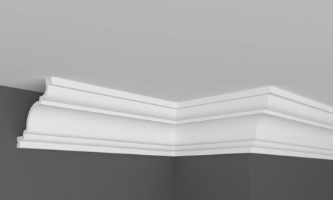 Cornise din polimer dur - Cornisa decorativa din HDP, KH 918, 6.5cmx7cmx200cm