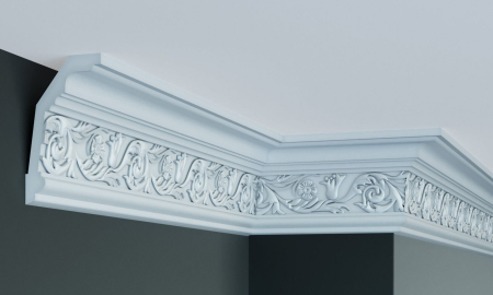 Cornișe - Cornisa din poliuretan,Grand Decor, C 933, 13.2cmx7.5cmx200cm