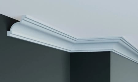 Cornișe - Cornisa din poliuretan,Grand Decor, P 808, 6.8cmx6.8cmx200cm