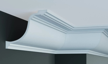 Grand Decor - din poliuretan - Cornisa din poliuretan,Grand Decor, P 837, 18.3cmx15.1cmx200cm