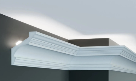 Cornisa din poliuretan,Grand Decor, P 838, 11cmx9cmx200cm [2]