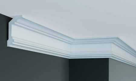 Cornișe - Cornisa din poliuretan,Grand Decor, P 923, 9.6cmx5.6cmx200cm