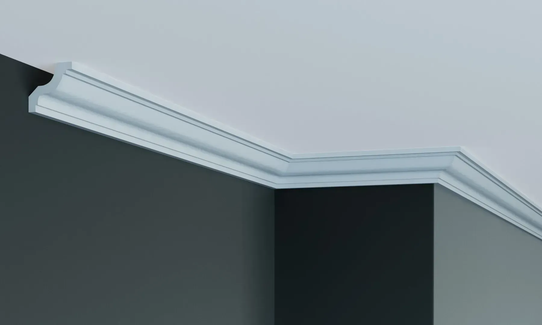 Cornișe din poliuretan - Cornisa din poliuretan,Grand Decor, P 924, 4cmx4cmx200cm